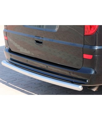 Protection ARRIERE-RENAULT-TRAFIC-2001-2014-INOX LNE 60mm