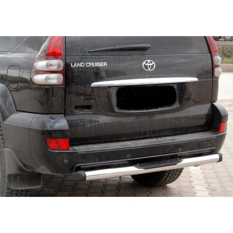 Protection ARRIERE-TOYOTA-LAND-CRUISER-120-2002-2009-INOX SPR 70mm