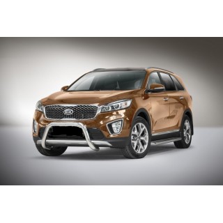 PARE BUFFLE-KIA-SORENTO-2015-2018- HOMOLOGUE INOX  70mm