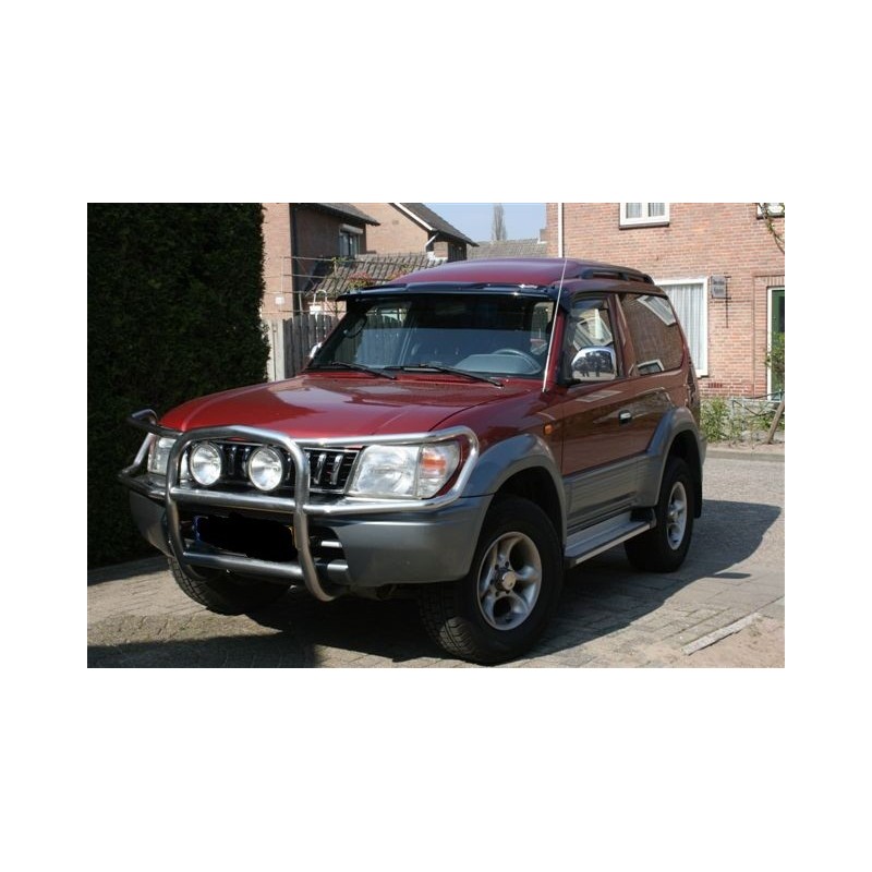 Pare-soleil Pare-pluie Pour Toyota Land Cruiser LC/FJ80 (1991-1997) - Noir, Acrylique, Facile à Installer
