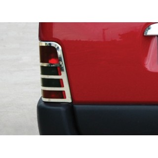 entourages INOX Feu Arrière (2 pieces) CITROEN BERLINGO 1  (1996   2008) - Access Auto 4x4