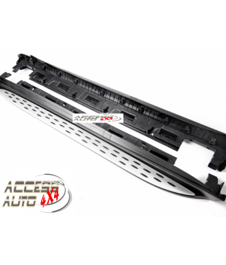 Marche Pieds-MERCEDES-GLE-W166-2015-2019 Aluminium plat DESIGN