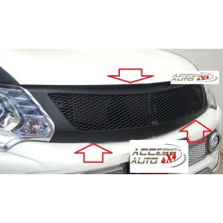 Grille de Calandre NOIRE SPORT DESIGN MITSUBISHI L 200 2015 2016  - Access Auto 4x4