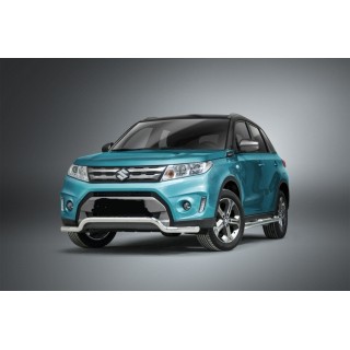 PARE BUFFLE-SUZUKI-VITARA-2015-2018-HOMOLOGUE INOX - PROTECTION BASSE