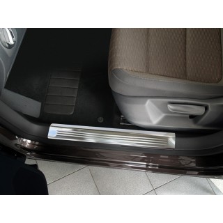 seuil de porte-VOLKSWAGEN-TIGUAN-2007-2015-INOX POLI-INTERIEUR 