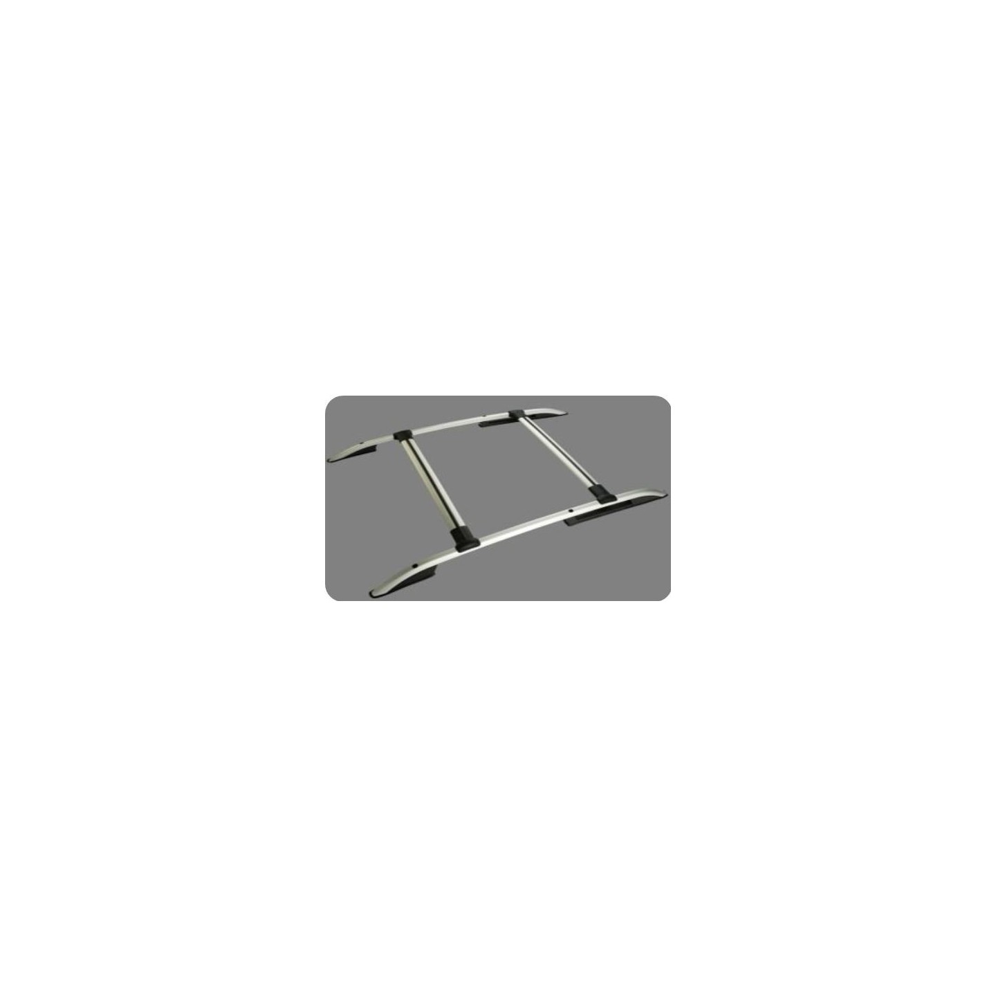 Barres De Toit Dgh System Easy Line 135 Cm Pour Peugeot 4007 2007-2012 - Charge 90kg
