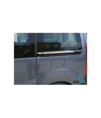 baguette glissiere porte laterale PEUGEOT PARTNER TEPEE-2008-2018-INOX CHROME 2 PIECES - Access Utilitaire - Vente en ligne d'accessoires auto et Véhicules Utilitaires