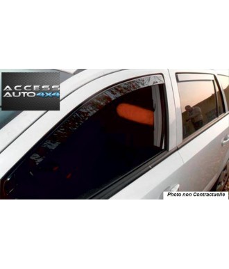 Déflecteurs d'Air-BMW-X6-2009-2014-AVANT-ARRIERE