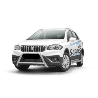 PARE BUFFLE-SUZUKI-SX-4-S-CROSS-2016-AUJOURD'HUI HOMOLOGUE  INOX - BARRE DE RENFORT