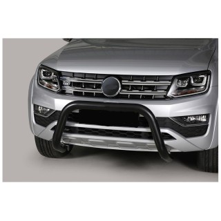 PARE BUFFLE VOLKSWAGEN AMAROK 2017 2022 HOMOLOGUE NOIR 76mm - Access Auto 4x4
