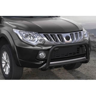 PARE BUFFLE-MITSUBISHI-L-200-2015-2019- HOMOLOGUE - barre de renfort