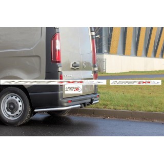 Protection ARRIERE-OPEL-VIVARO-2014-2019-COURT INOX ANGLES