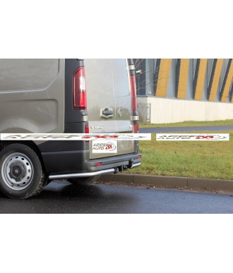 Protection  ARRIERE-RENAULT-TRAFIC-COURT-2014-AUJOURD'HUI INOX ANGLES 60mm