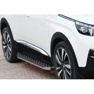 marche pieds-PEUGEOT-3008-2017-AUJOURD'HUI Aluminium TX CHROME