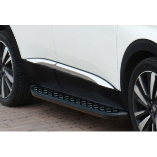 marche pieds-PEUGEOT-3008-2017-AUJOURD'HUI- Aluminium TX NOIR