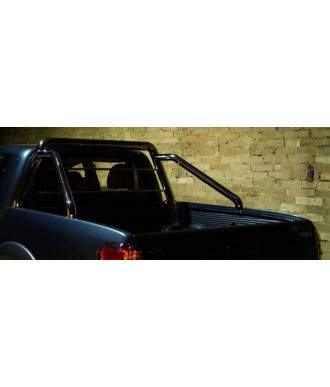 ROLL BAR-MITSUBISHI-L-200-DOUBLE-CABINE-2009-2015-DOUBLE BARRES  76mm