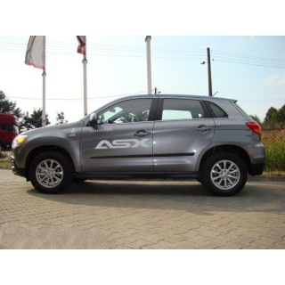 Baguette de porte-MITSUBISHI-ASX-2013-AUJOURD'HUI- ABS NOIR