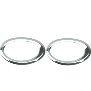 Entourage Anti Brouillard-FORD CONNECT-2014-AUJOURD'HUI-INOX CHROME 2 PIECES