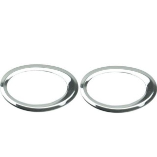 Entourage Anti Brouillard-FORD CONNECT-2014-AUJOURD'HUI-INOX CHROME 2 PIECES