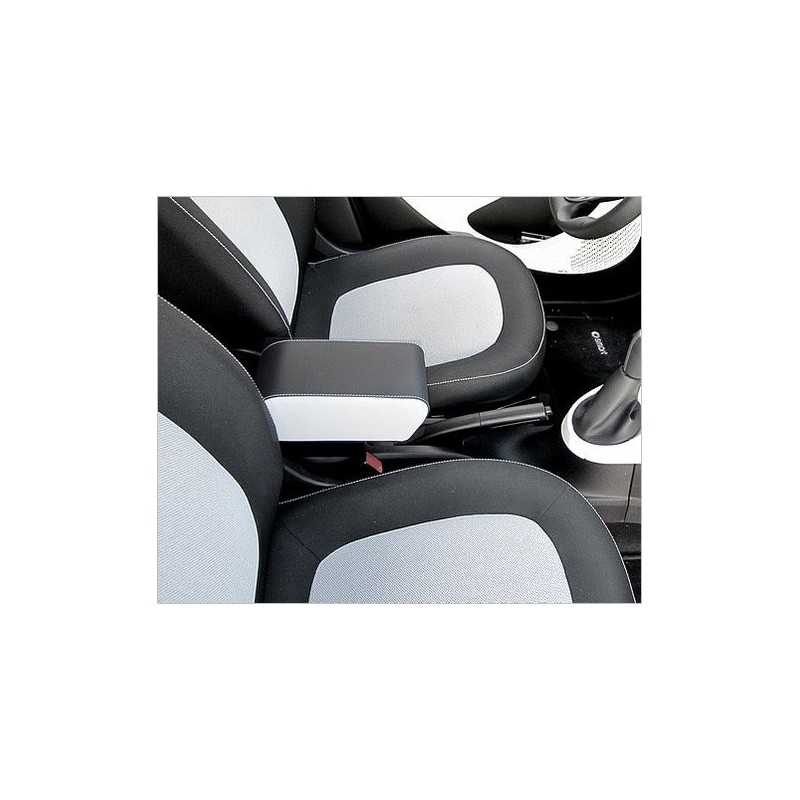 Accoudoir Central Cuir Pour Smart Fortwo/Forfour 453 (2014+) - Avec étagère Pliante - Neuf