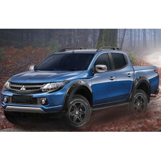 Barres de Toit-NOIR-MITSUBISHI-L-200-2015-AUJOURD'HUI-