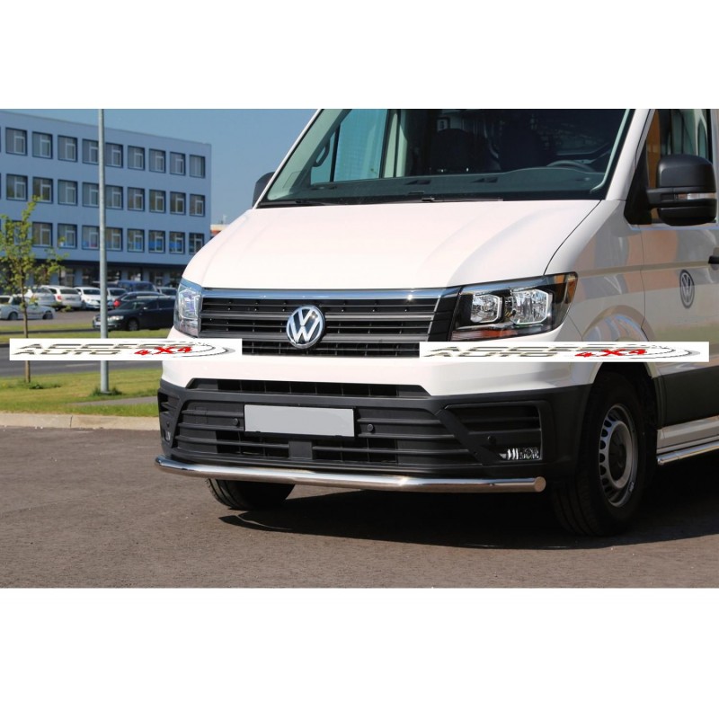 PARE BUFFLE-VOLKSWAGEN-CRAFTER-2017-AUJOURD'HUI-INOX - PROTECTION BASSE