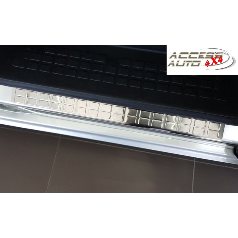 Teileplus24 - Protection De Seuil De Coffre En Acier Inoxydable V2A Pour Peugeot Traveller 2016- - 3