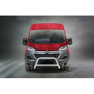 PARE BUFFLE FIAT DUCATO 2006 2022 HOMOLOGUE INOX barre de renfort