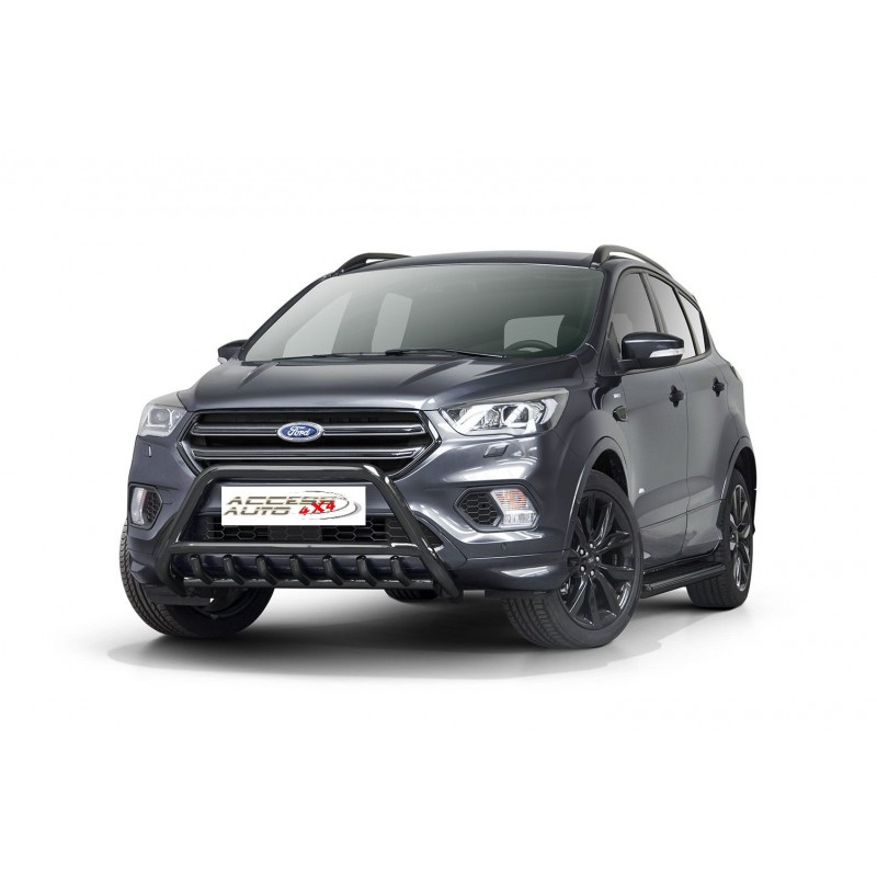 PARE BUFFLE-FORD-KUGA-2017-2019 HOMOLOGUE NOIR -grille