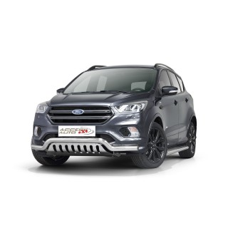 PARE BUFFLE-FORD-KUGA-2017-2019- HOMOLOGUE INOX - PROTECTION BASSE