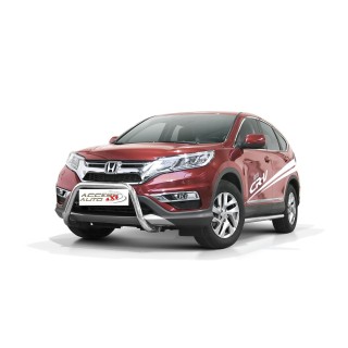 PARE BUFFLE-HONDA-CRV-2016-2018 HOMOLOGUE INOX 60mm