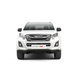 PARE BUFFLE-ISUZU-D-MAX-2017-2020- HOMOLOGUE INOX NOIR - PROTECTION BASSE