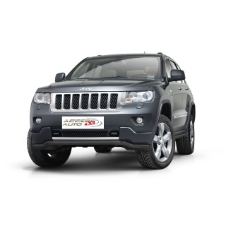 PARE BUFFLE-JEEP-GRAND-CHEROKEE-2011-2014-INOX NOIR - PROTECTION BASSE 