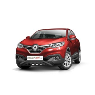 PARE BUFFLE-RENAULT-KADJAR-2015-AUJOURD'HUI-HOMOLOGUE INOX NOIR 