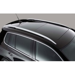 Barres De Toit Aluminium Pour Opel Crossland/Grandland X (2017-2025) - Gris - Porte-vélos, Coffre Compatible