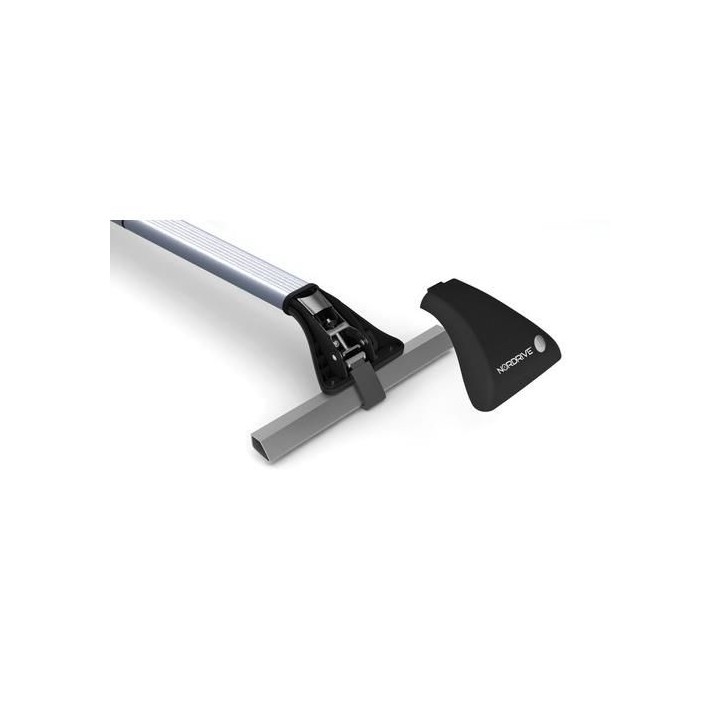 Barres De Toit ACE-2 Pour Volvo V90 2017-2025 - Aluminium Noir, Capacité 75 Kg