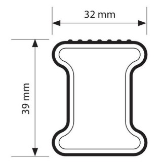 Barres de Toit-LAND-ROVER-DEFENDER-3-PORTES-1990-2010-(ACIER-2-BARRES)-