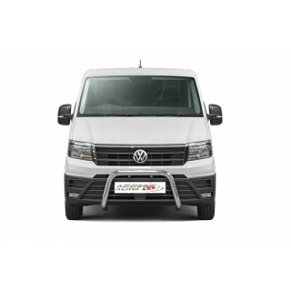 PARE BUFFLE VOLKSWAGEN CRAFTER 2017 AUJOURD'HUI HOMOLOGUE  INOX 70mm - Access Auto 4x4