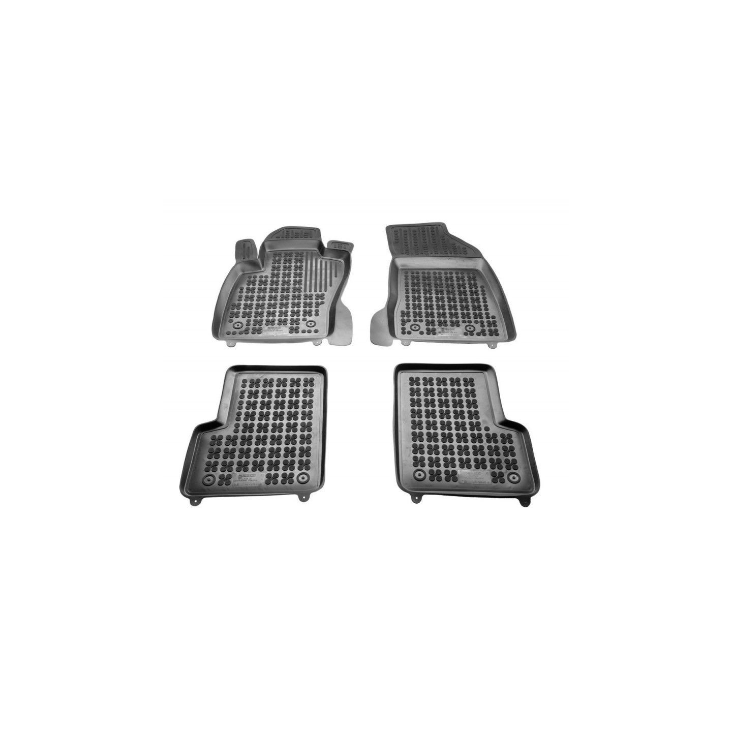 Lot De 4 Tapis De Sol 3D Sur Mesure Pour Jeep Renegade (2014 ->) | Protection Haute TPE