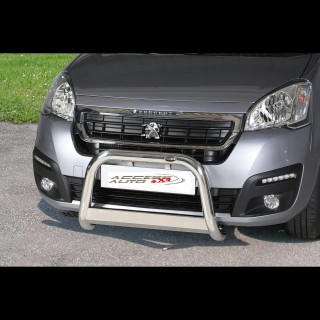 PARE BUFFLE PEUGEOT PARTNER 2016 2018 HOMOLOGUE   barre de renfort - Access Auto 4x4