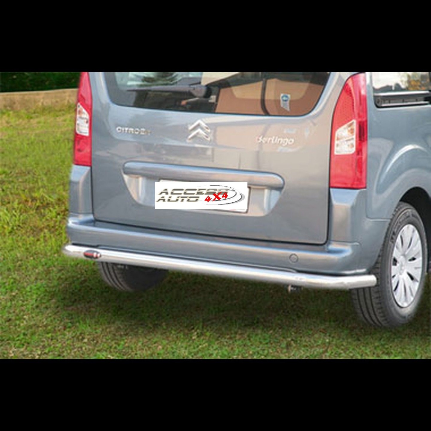 Protection Seuil De Chargement Citroën Berlingo 3 K9 2018+ - Barre Inox Poli Brillant, Protection Pare-chocs Coffre