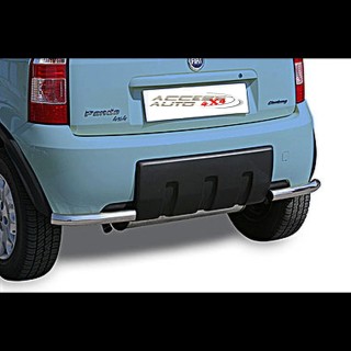 Protection ARRIERE FIAT PANDA 4X4 2005 2012 INOX 60mm ANGLES - Access Auto 4x4