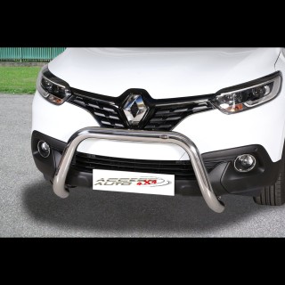 PARE BUFFLE-RENAULT-KADJAR-2015-AUJOURD'HUI- HOMOLOGUE INOX  70mm