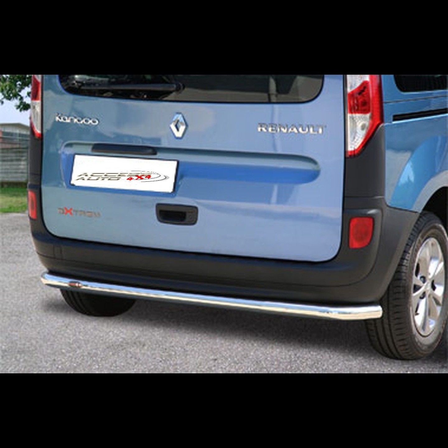 Protection Seuil De Pare-Chocs Arrière Pour Renault Kangoo 2012-2021 - Acier Inoxydable - 10