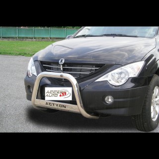 PARE BUFLE SSANGYONG ACTYON SPORT 2006 2017 HOMOLOGUE   BARRE DE RENFORT - Access Auto 4x4