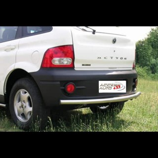 Protection-ARRIERE-SSANGYONG-ACTYON-2007-2012 INOX ANGLES 60mm