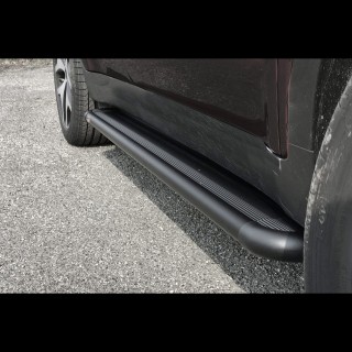 marche pieds-MERCEDES-CLASSE-G-3-PORTES-W463-Aluminium PLAT NOIR