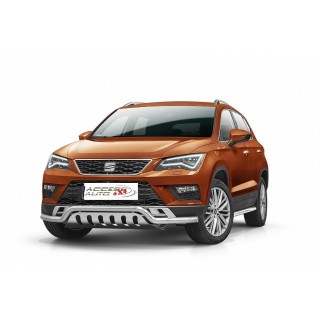 PARE BUFFLE-SEAT-ATECA-2016-AUJOURD'HUI-HOMOLOGUE INOX Protection Basse - Plaque