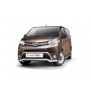 Pare Buffle-TOYOTA-PROACE-2016AUJOURD'HUI HOMOLOGUE INOX -Protection Basse