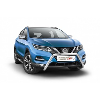 PARE BUFFLE-NISSAN-QASHQAI-2017-AUJOURD'HUI HOMOLOGUE INOX Protection Basse